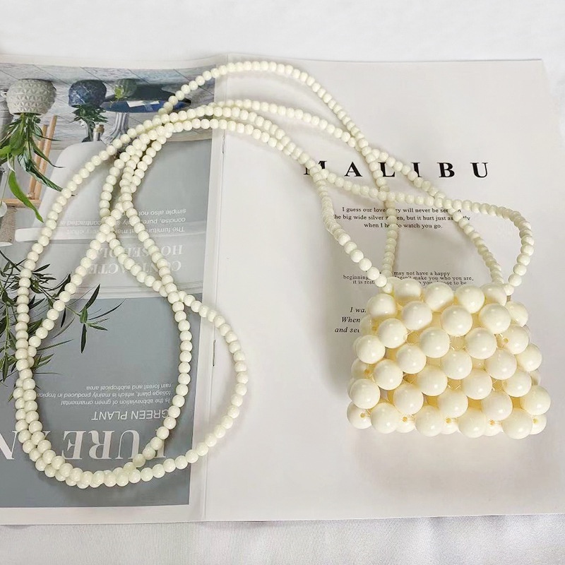 Túi đeo chéo mini IELGY đính hạt thời trang cho nữ