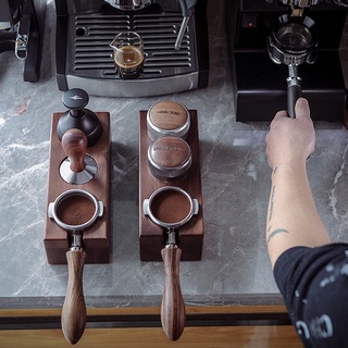 MHW-3BOMBER Đế Đặt Tamper Gỗ Óc Chó (Walnut) Cao Cấp