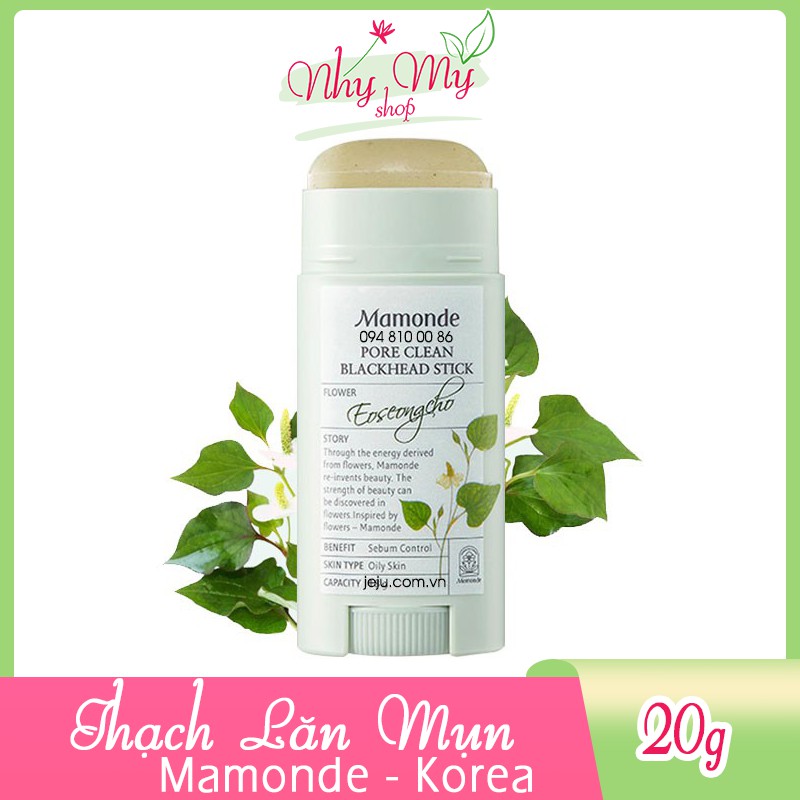 THANH LĂN MỤN ĐẦU ĐEN MAMONDE MẪU MỚI