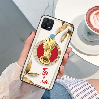 Ốp LƯNG kính cường lực OPPO A15,A16,A52,A92 CAO CẤP IN HÌNH 12 CON GIÁP  SIÊU ĐẸP