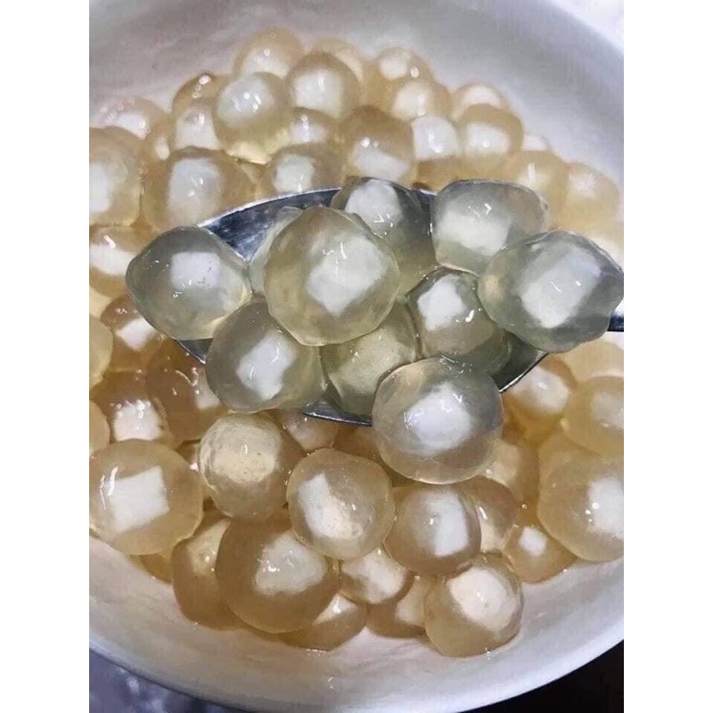 500g-1kg Trân Châu Nhân Dừa Trắng