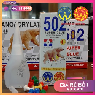 3 Hộp Keo 502 Con Gấu G