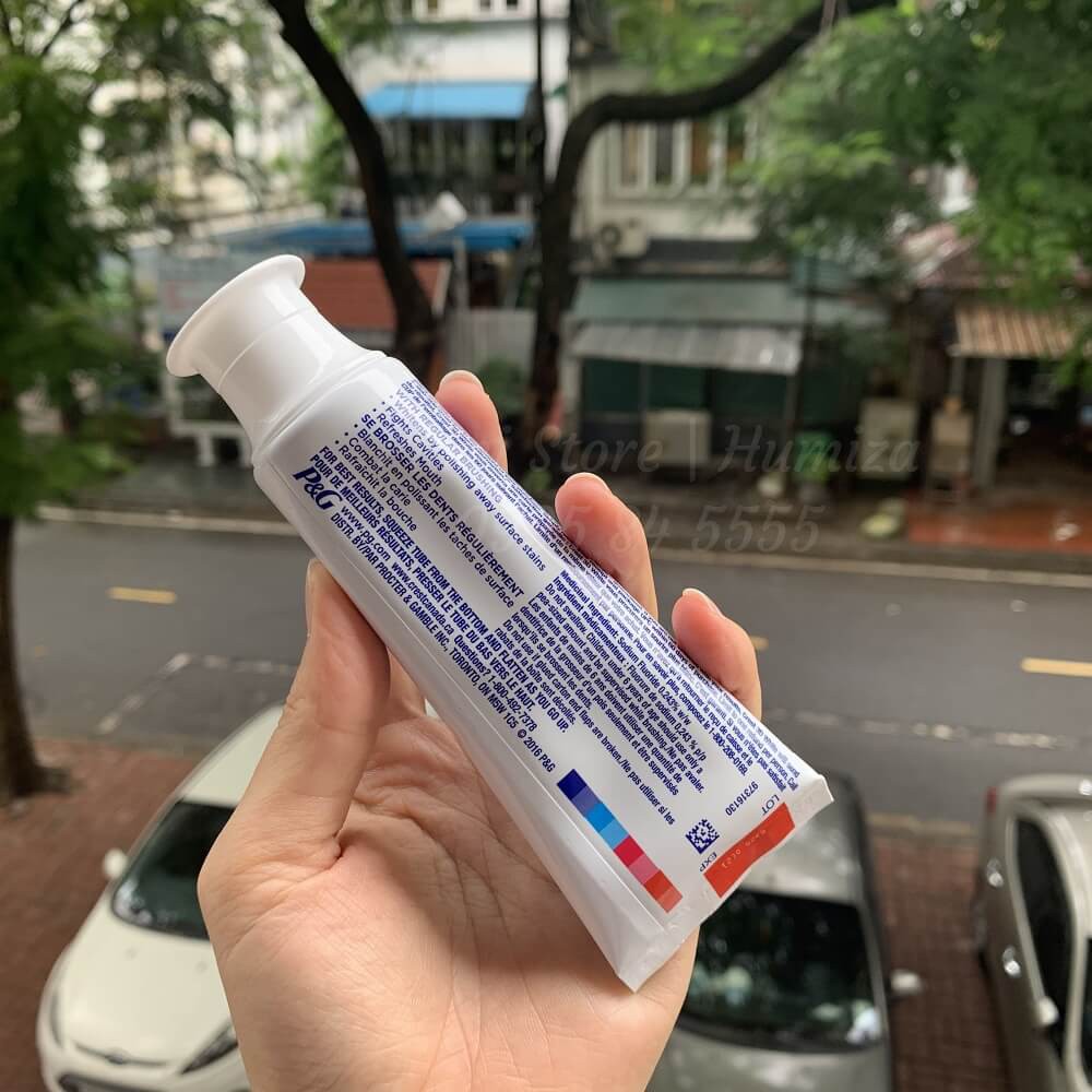 Kem đánh răng Crest 3D White 75ml [Hàng Mỹ]