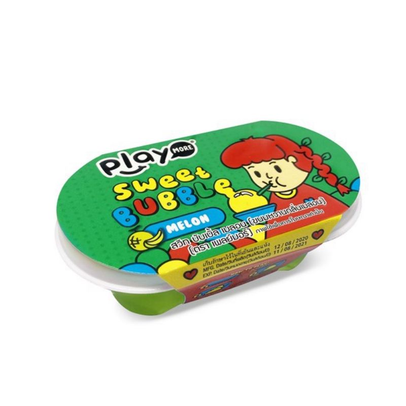 Kẹo Thổi Bong Bóng Play More Sweet Bubble 40gr