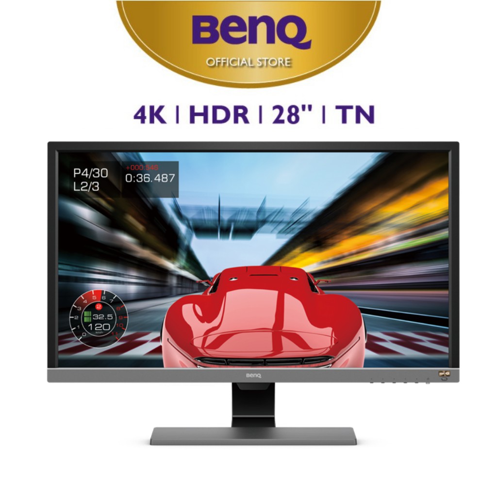 Màn hình máy tính BenQ EL2870U 28 inch 4K HDR, độ phản hồi 1ms chơi Game PS4 xem phim Netflix và làm việc văn phòng