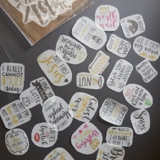 24 Die cut trong trang trí crapbook