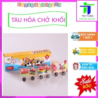 Tàu hỏa chở khối - thả hình