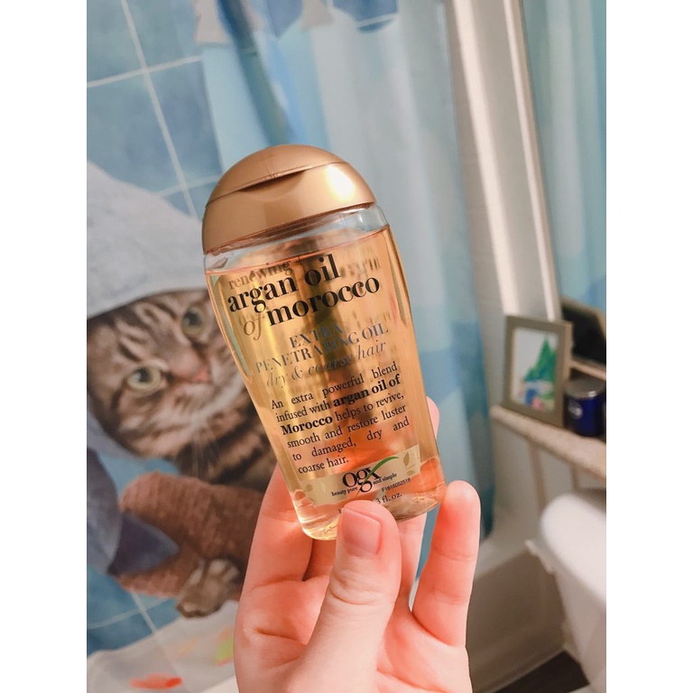 Tinh Dầu Dưỡng Tóc OGX Renewing Argan Oil Of Morocco Penetrating Oil Dry &amp; Coarse hair 100ml