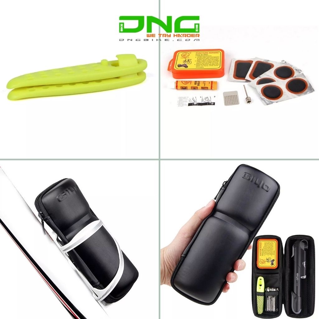 Hộp đựng đồ nghề xe đạp GIYO kèm dụng cụ sửa chữa