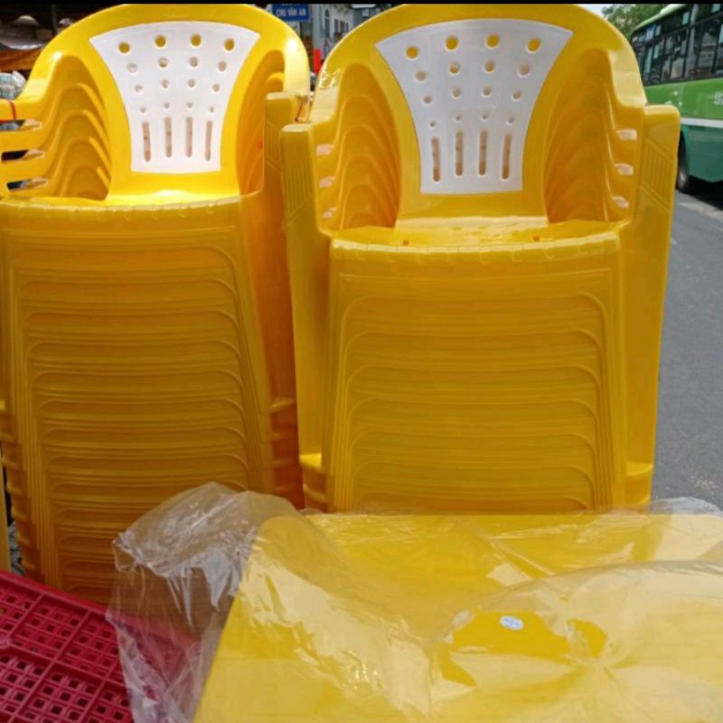 Ghế bành đại  màu vàng cao cấp loại 1