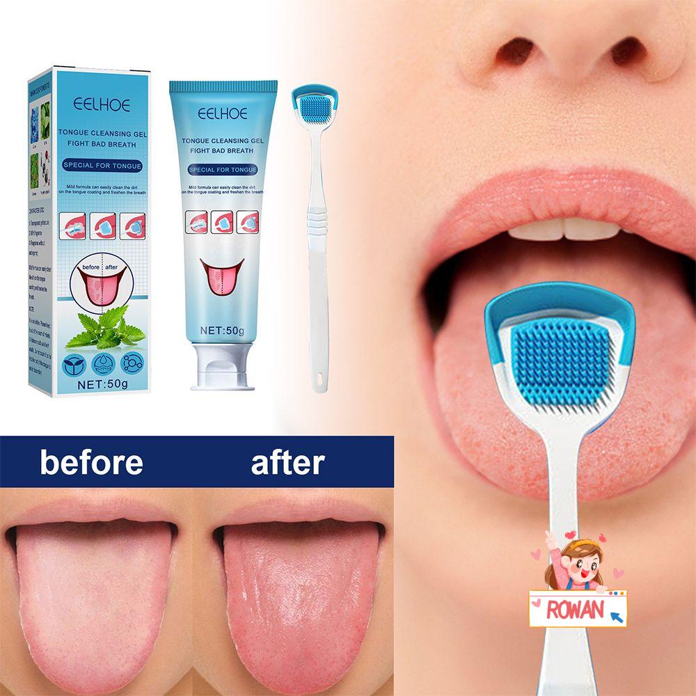 Gel Tẩy Trang Lưỡi ROWANS Làm Sạch Sâu Chăm Sóc Sức Khỏe