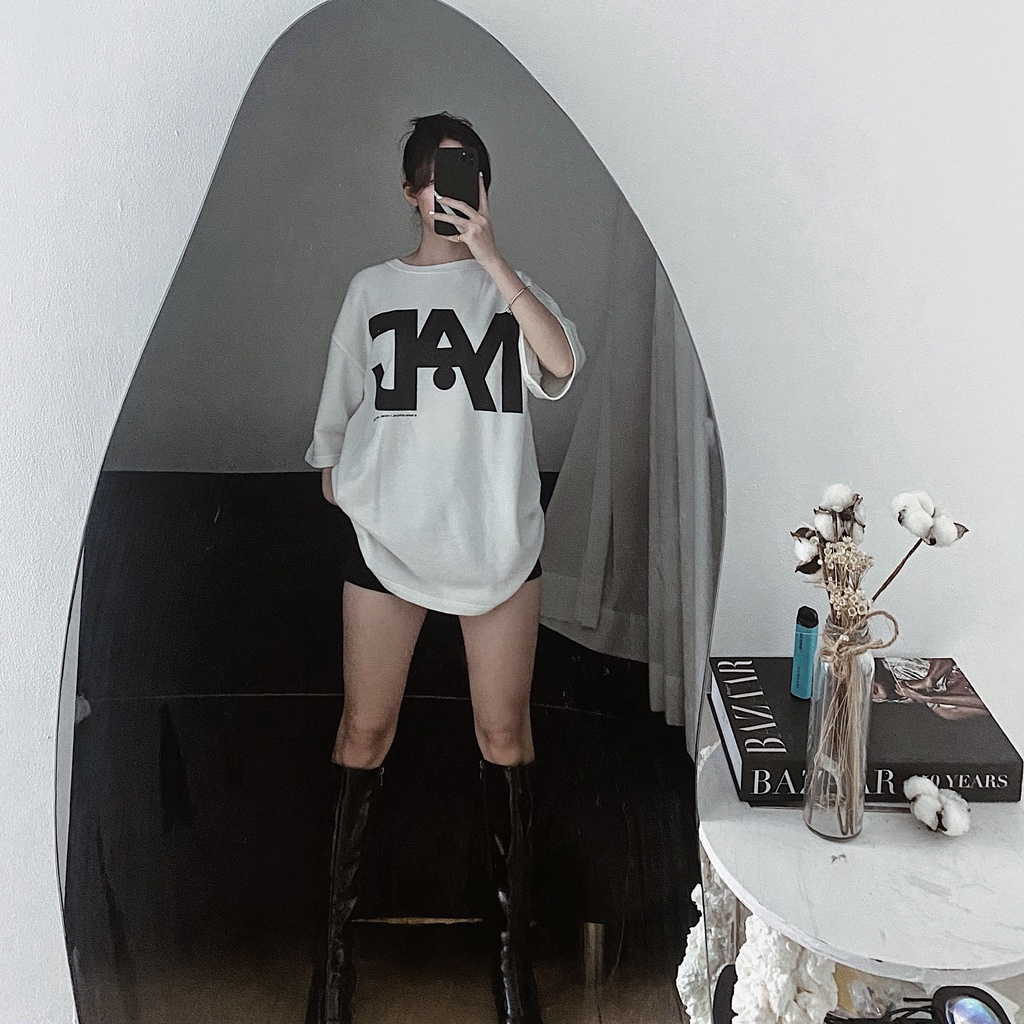 MAHU - ÁO PHÔNG / ÁO THUN OVERSIZE TAY NGẮN IN LOGO MAHU CHÍNH HÃNG