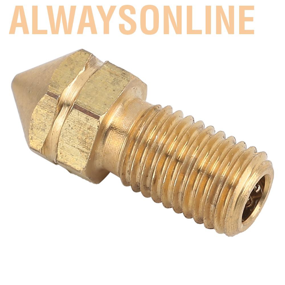 Alwaysonline Printer Parts Nozzle Small Tip High UM3 for 3.0mm Consumables