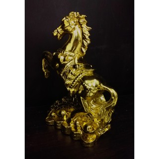 Ngựa-Phi Mã-Dát vàng/1100gram/19cmx15cmx7cm