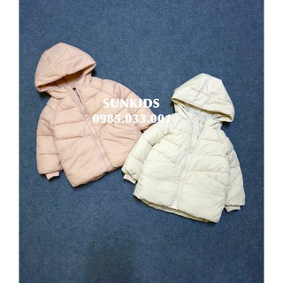 Áo phao BÉ GÁI chần bông cơ bản