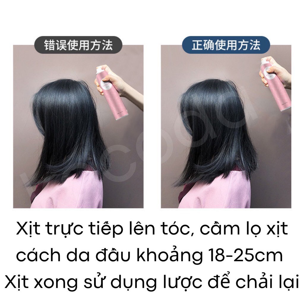 Dầu Gội Khô Issy Dạng Xịt Không Bết Dính Giúp Tóc Bồng Bềnh Mượt Mà Nội Địa Trung 150ml