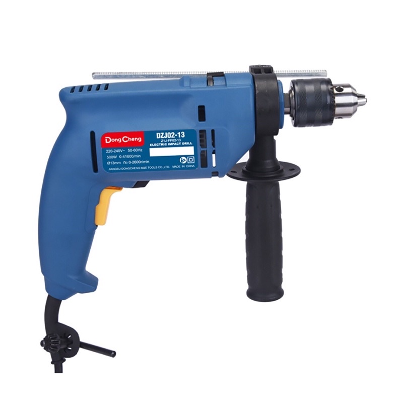 Máy Khoan DongCheng DZJ02-13 Công Suất 500W Đầu Kẹp Mũi 13mm Không Bao Gồm Mũi Khoan