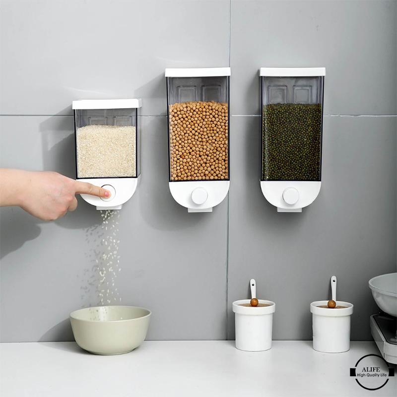 Hộp Đựng Thức Ăn Khô Treo Tường Tiện Lợi