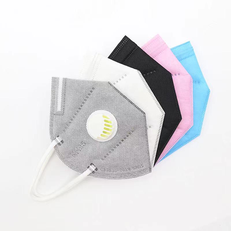 Khẩu Trang KN95 Có Van Thở 6 Lớp Than Hoạt Tính,  Chống Bụi Mịn- Hàng Quảng Châu Cao Cấp (KT02)