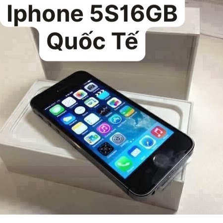 [Mã 99ELSALE hoàn 7% đơn 300K] Điện Thoại Iphone 5S16 Quốc Tế -16GB Chính Hãng Máy Full Chức Năng – Bảo Hành 6 Tháng