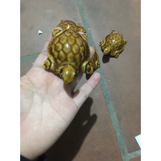 Rùa sứ trang trí bể cá, decor trang trí tiểu cảnh sân vườn gốm sứ Bát Tràng cực xinh yêu