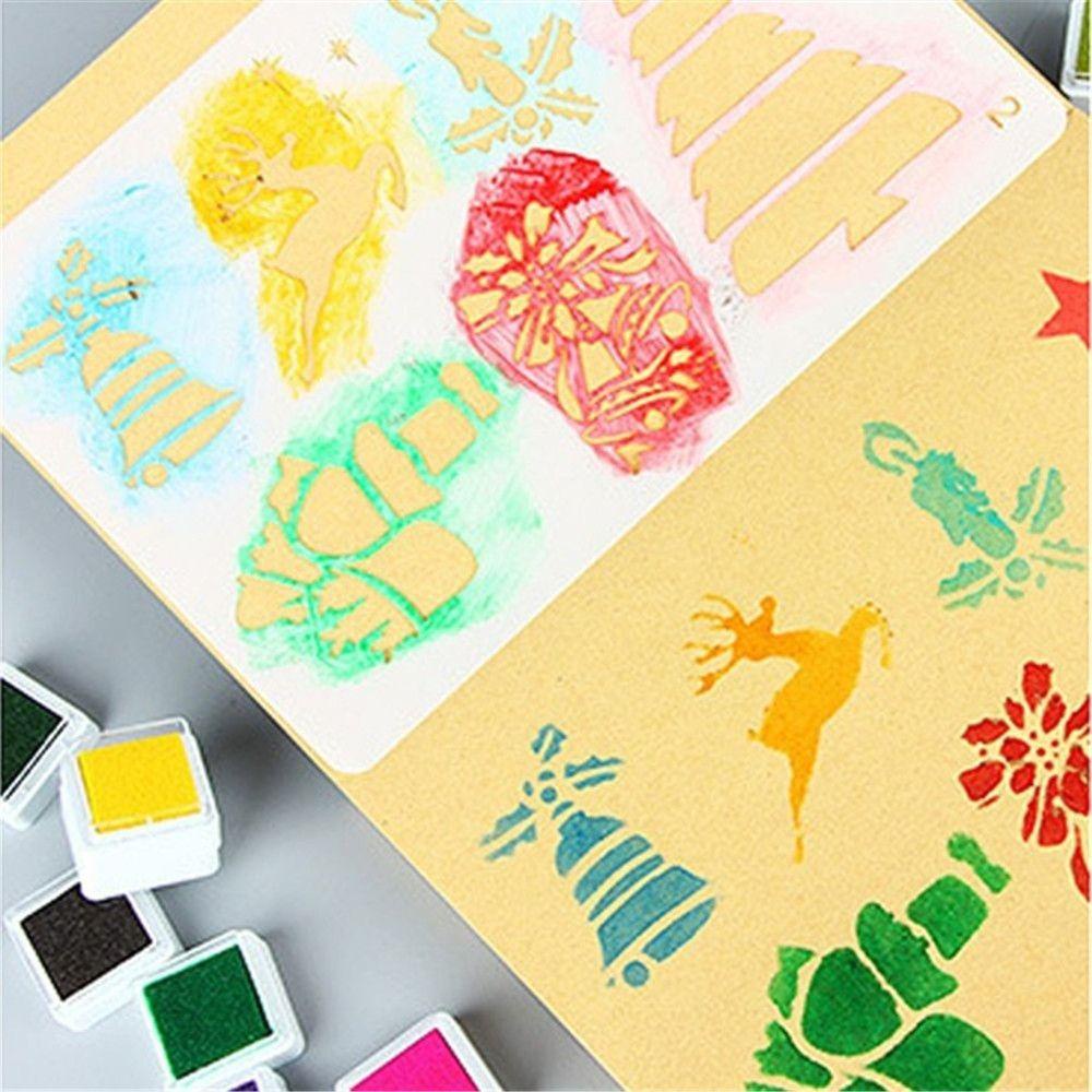 LONTIME Set 12 Khuôn Trang Trí Đa Năng Tiện Dụng Bằng Chất Liệu Pvc