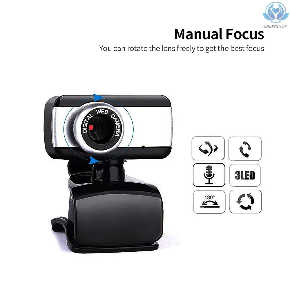 Webcam Máy Tính Usb 480p Chất Lượng Cao