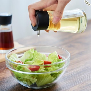 Bình Thủy Tinh Đựng Dầu / Giấm Chống Tràn Tiện Dụng Cho Nhà Bếp