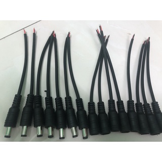 8 cặp đầu nối LED ,camera DC, bền, bằng đồng, chất lượng cao 12V, kích thước 5.5x2.1mm