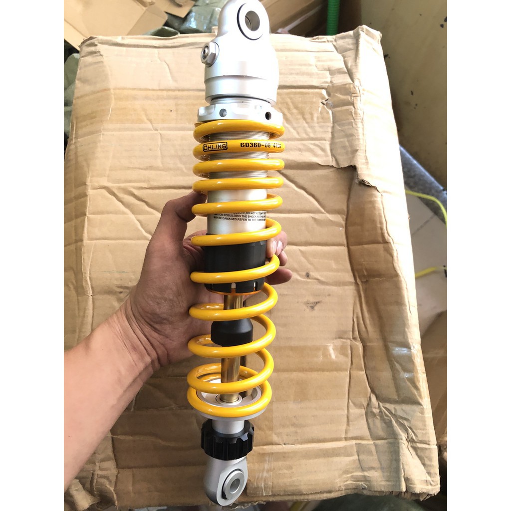 Phuộc sau OHLINS không bình cho xe số (Dr,Wave,Sirius, Jupiter,Max, Future,Win, Elegant, Suviva,....) - dochõiemay