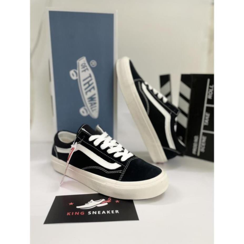 GIÀY 𝐕𝐀𝐍𝐒 VAULT OLD SKOOL MÀU ĐEN ⚡Full box bill⚡ Giày thể thao nam nữ 2021