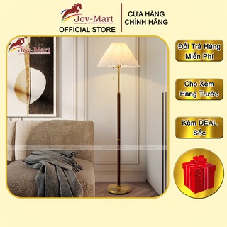 Đèn Cây Đứng Phòng Khách ♥️JOYMART♥️ Đèn Ngủ Đứng Thân Gỗ Cao Cấp Kiểu Dáng Hiện Đại, Sang Trọng ML8090