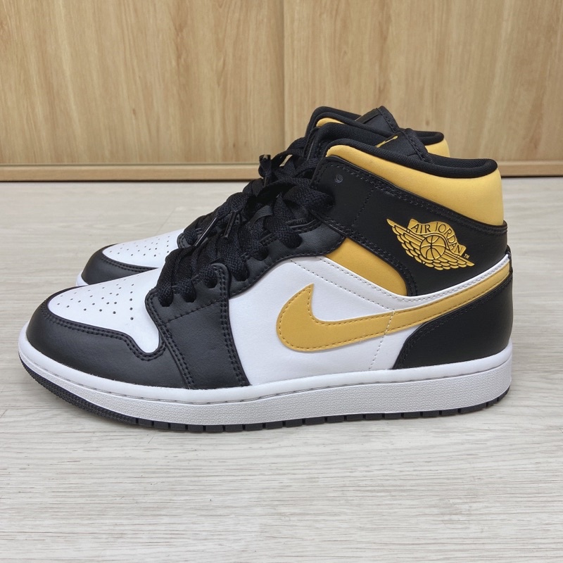 [CHÍNH HÃNG ] Giày Jordan 1 Mid Racer Blue/ Black University Gold ,cặp đôi trending