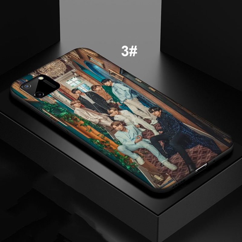 Ốp Lưng Mềm In Hình Logo Bts Cho Realme C15 / C12 / C11 / C2 / C3 / 6 Pro