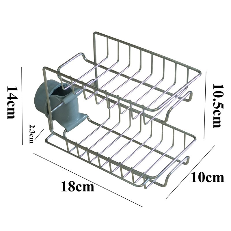 Giá Đựng Đồ Dùng Nhà Bếp Bằng Thép Không Gỉ Có Thể Điều Chỉnh Tiện Lợi