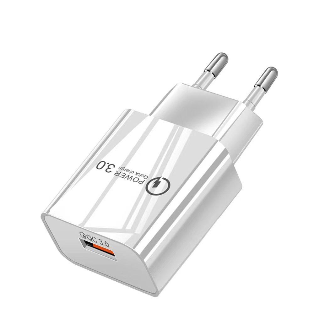 Củ Sạc Điện Thoại Cổng USB US / EU Gắn Tường Tiện Dụng