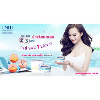 Kem Body Sữa Nén Ủ Đêm Uni Beautiful