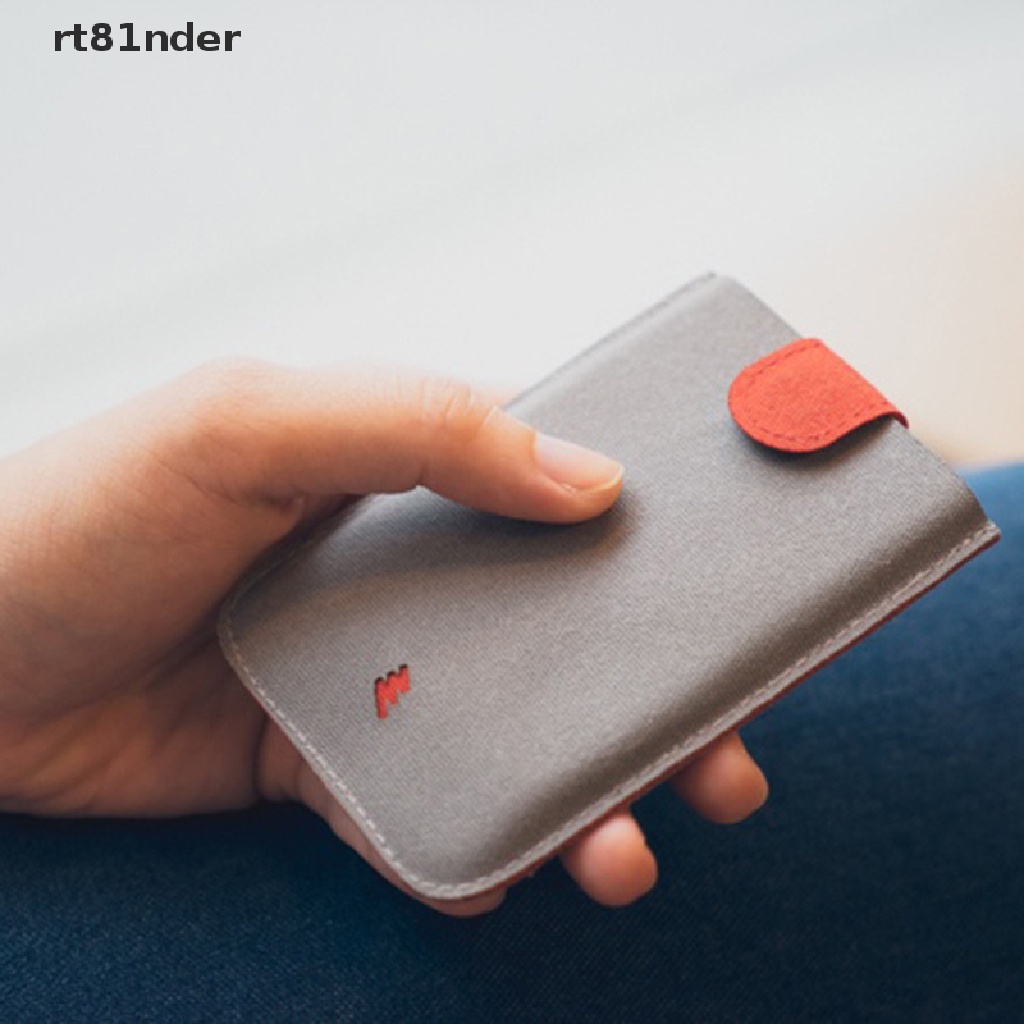 Rt Ví Đựng Thẻ ID / Thẻ ID Mini Màu Gradient Đơn Giản Nhỏ Gọn Cho Nam Và Nữ