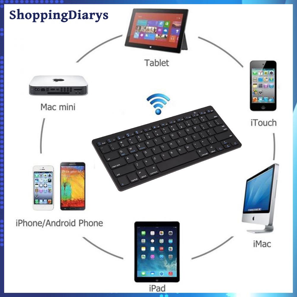 Bàn Phím Bluetooth Không Dây 3.0 Cho Apple Ipad 2 3 4 Ipad Air 1 2 Ipad Mini