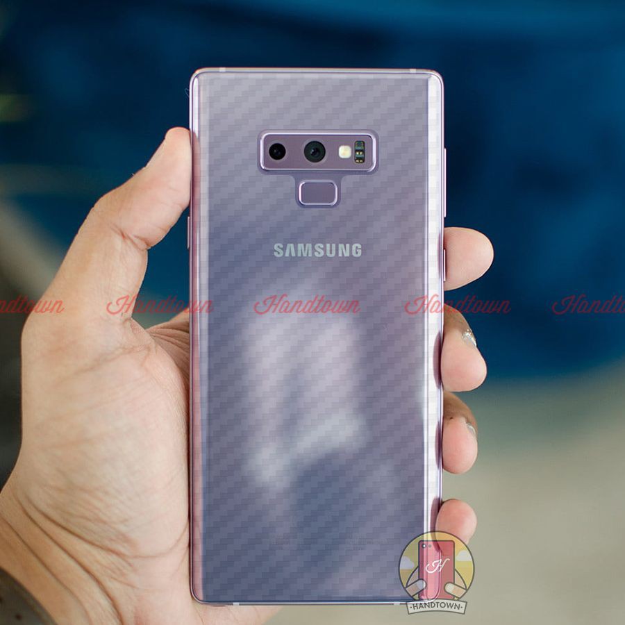 Miếng Dán Lưng Cacbon Samsung Galaxy Note 8 / Note 9