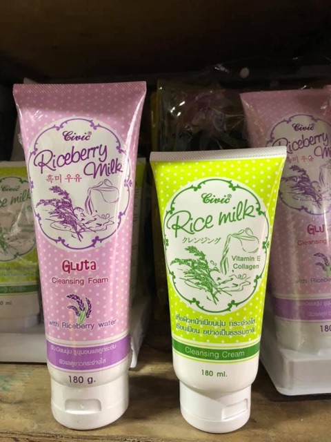 Sữa rửa mặt gạo Civic Rice Milk Thái Lan 180ml