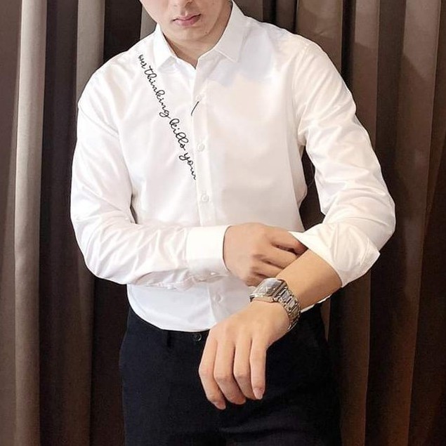 Áo Sơ Mi Nam BBR Dài Tay Chất Kate Lụa mềm không nhăn | BigBuy360 - bigbuy360.vn