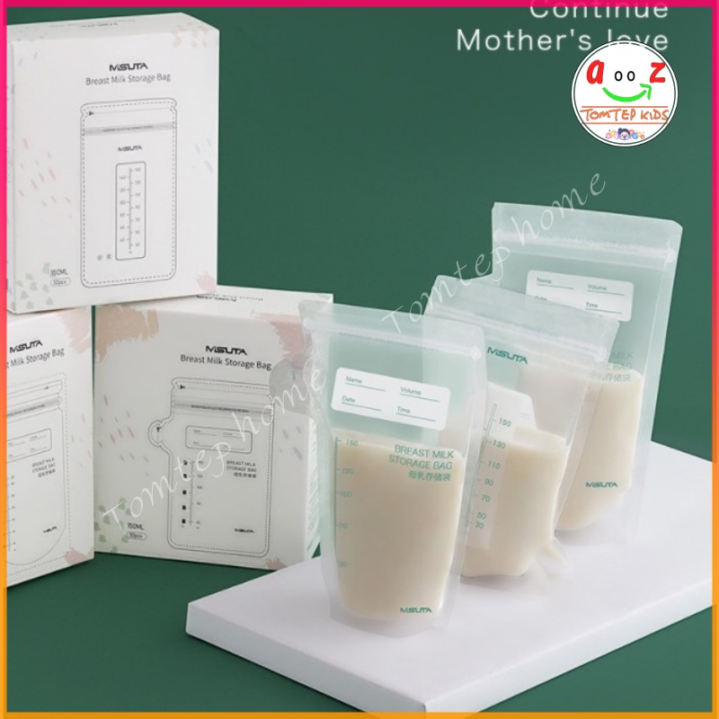 Túi Trữ Sữa Misuta 150/200ml, hộp 30 túi - Chính Hãng