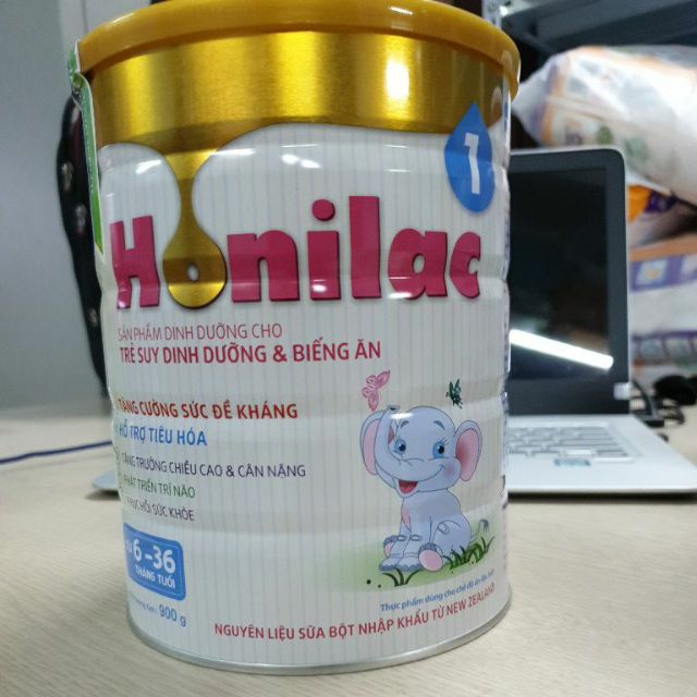 Combo 3 lon Sữa Honilac số 1 900g Date T4.2023