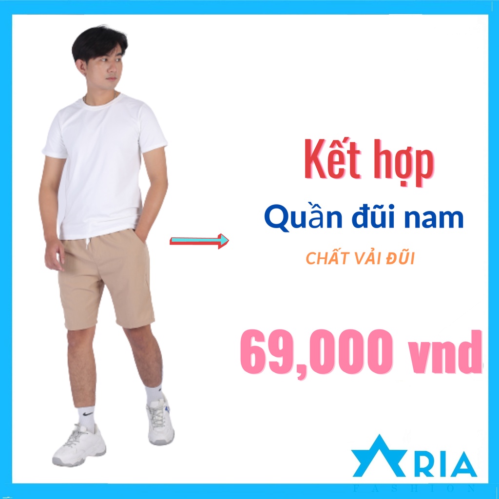 Áo phông nam tay ngắn BASIC MAN vải cotton bông cổ tròn form rộng thoáng mát - APN BM 001 | BigBuy360 - bigbuy360.vn