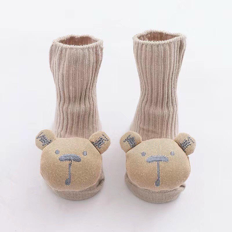 Tất boot len tăm hình thú 3D tiện dụng
