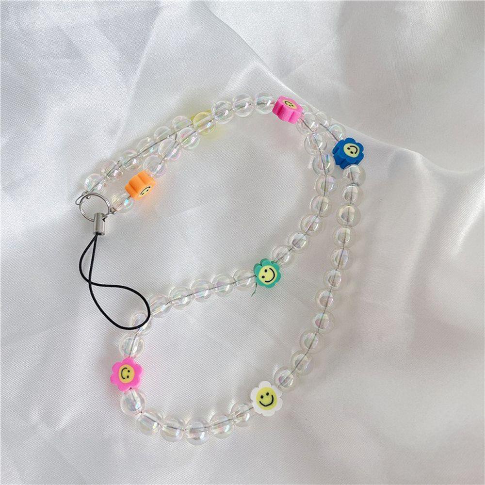 [COD] Dây Treo Điện Thoại Di Động Mặt Hình Gấu Gummy Cười Trái Tim Trang Sức Sáng Tạo Cho Nữ
