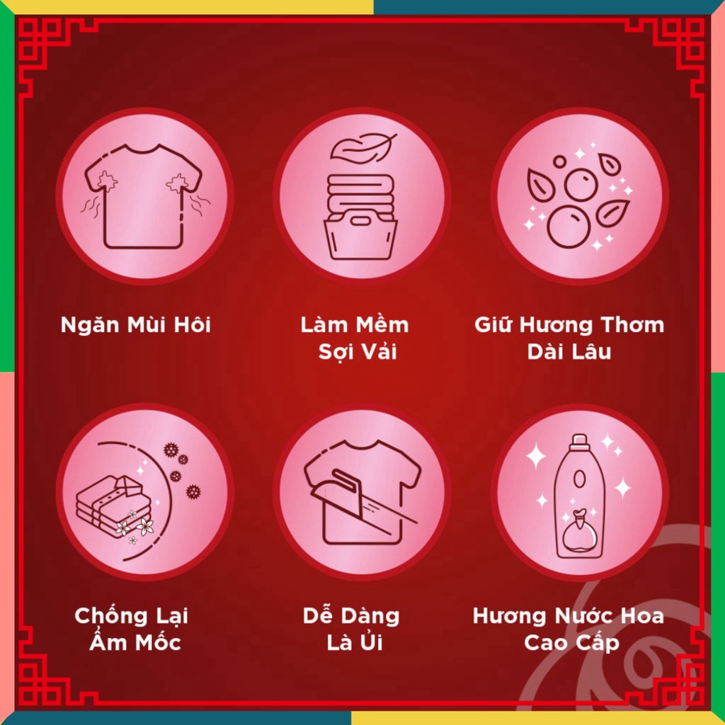 Nước Xả Vải Downy Túi 3L Hương Nước Hoa thời thượng Nhiều Mùi Hương