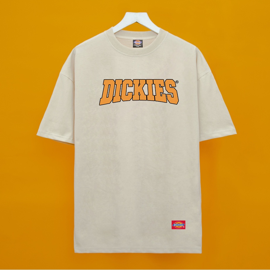 Áo Thun Dickies Logo Cam form rộng -T-Shirt Dickies cao cấp-DK22-Streetwears SG