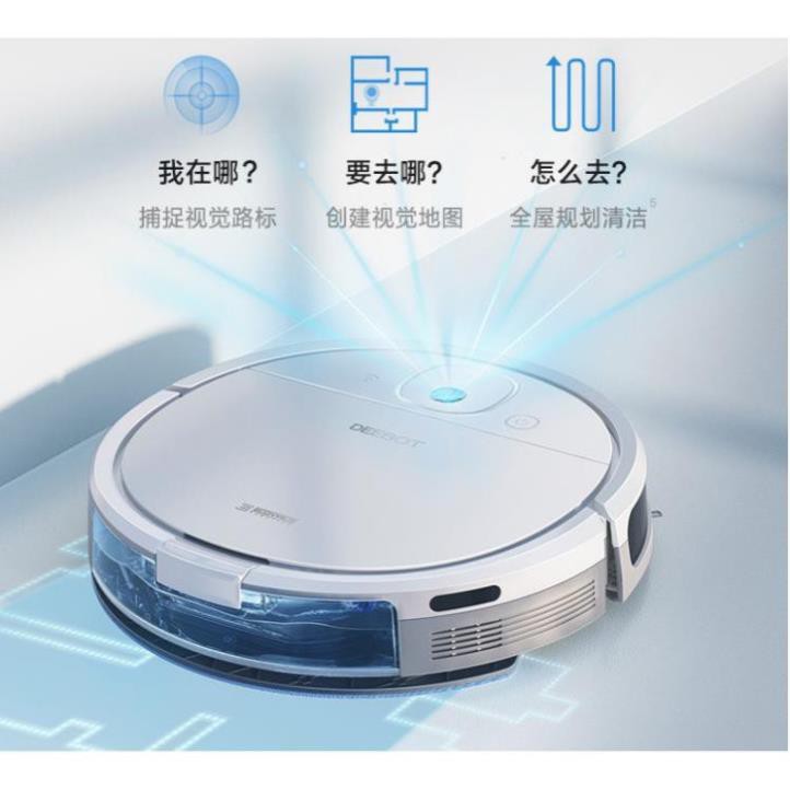 Robot hút bụi lau nhà Ecovacs Deebot DJ35, Hàng Chính Hãng, Mới, Giá Rẻ .